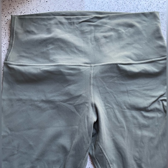 lululemon athletica Pants - Lululemon Align 10” Short Size 16 Grey Sage